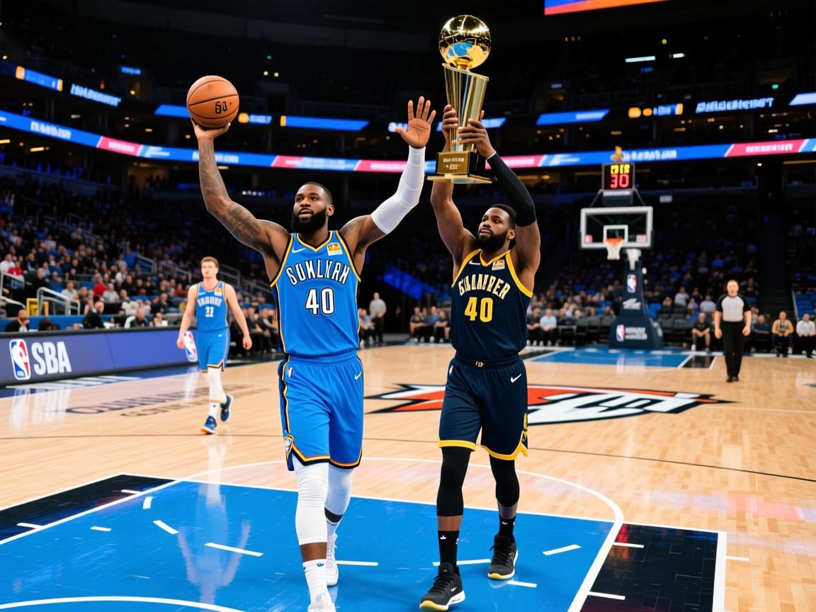 亚历山大31+10杰伦40分 雷霆胜步行者拿到冠军点