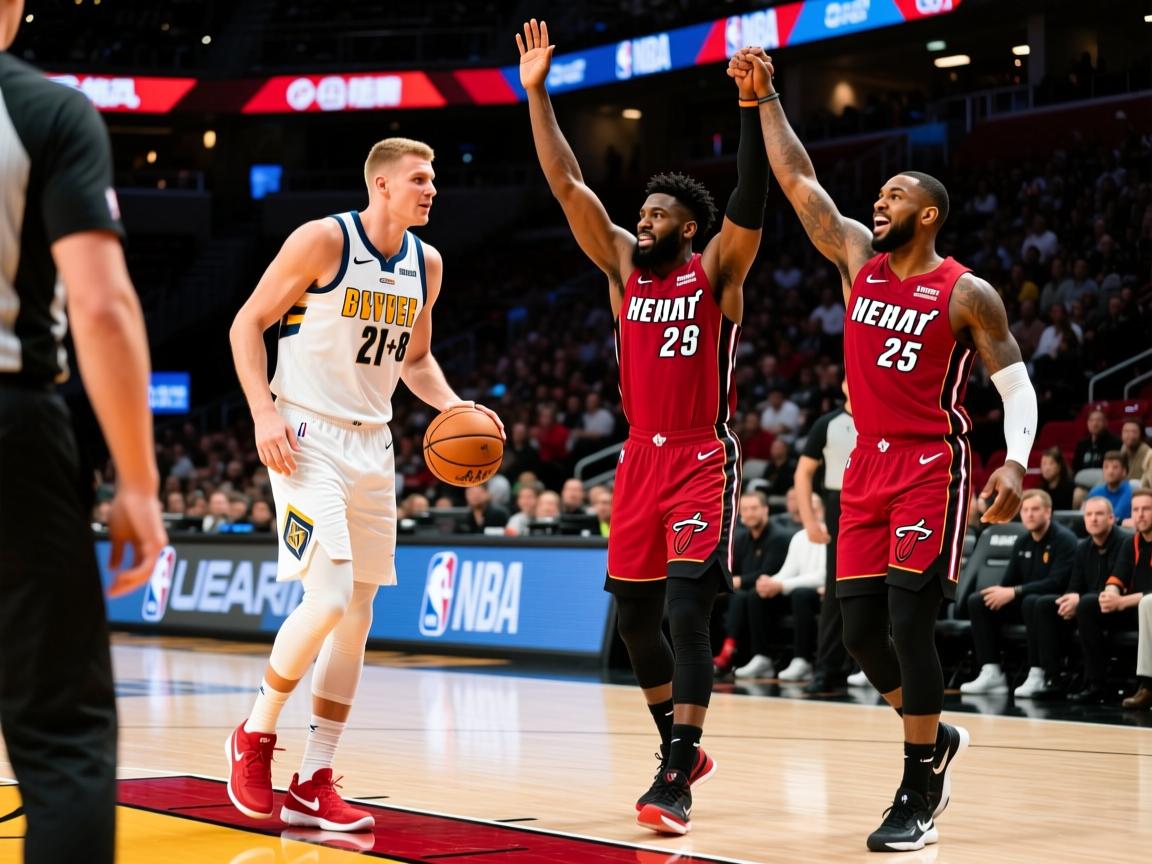 约基奇21+8伤退掘金惨负热火鲍威尔25分引8人上双大胜  第2张